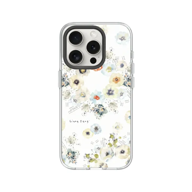 【RHINOSHIELD 犀牛盾】iPhone 15/Plus/15 Pro/Max Clear透明防摔手機殼/涼丰系列-窯花(涼丰)