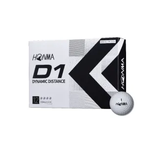 【HONMA 本間高爾夫】GOLF BALL NEW D1 兩層球 高爾夫球 BT2201(5入組)