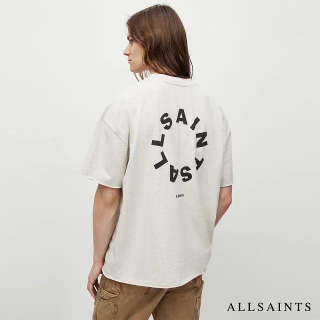 【ALLSAINTS】KAYDEN 短袖T恤Grey Marl MG173Y(寬鬆版型)