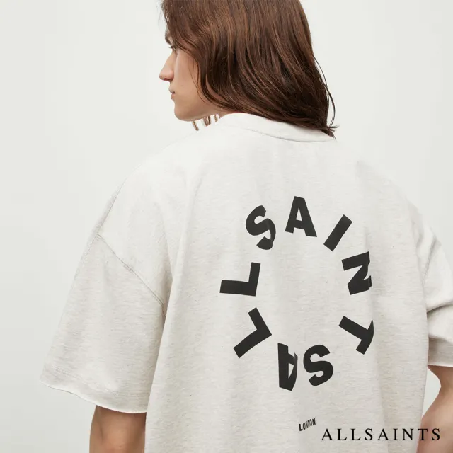 【ALLSAINTS】KAYDEN 短袖T恤Grey Marl MG173Y(寬鬆版型)