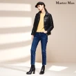 【Master Max】單釦刷色合身九分牛仔褲(8323025)