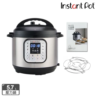 【Instant Pot-新品上市】IP音速鍋/壓力鍋/智慧萬用鍋 贈 美味指南(DUO 60 V5)