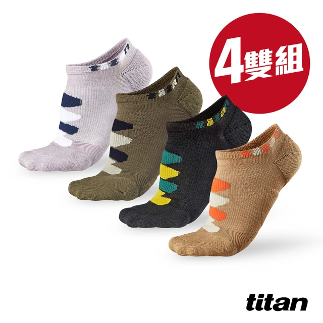 titan 太肯 4雙組_功能慢跑襪-DNA 踝型(馬拉松必