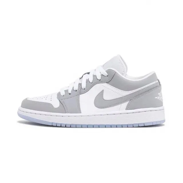 【NIKE 耐吉】W Air Jordan 1 Low 灰白 煙灰 小DIOR 女款 DC0774-105