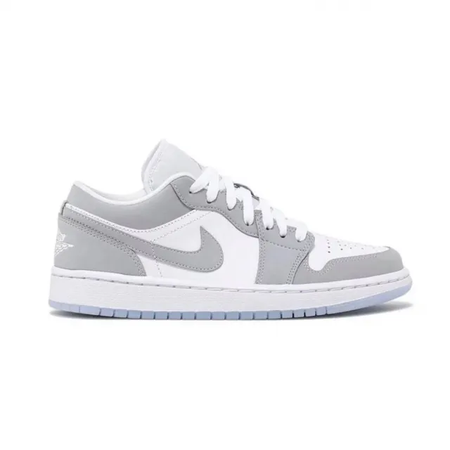 NIKE 耐吉】W Air Jordan 1 Low 灰白煙灰小DIOR 女款DC0774-105 - momo