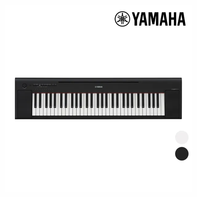 【Yamaha 山葉音樂】NP-15 61鍵 數位電子琴 黑/白(原廠保固一年)