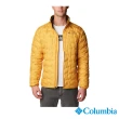 【Columbia 哥倫比亞 官方旗艦】男款-Delta Ridge™Omni-Heat鋁點保暖羽絨立領外套-黃色(UWE09550YL/HF)