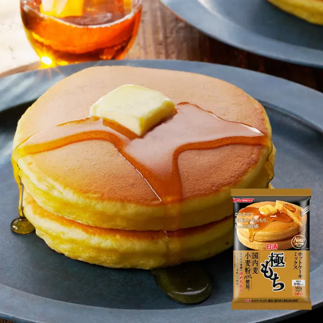 【NISSIN 日清】日清極致濃郁鬆餅粉 480g(DIY料理/點心/烘焙/親子料理DIY/下午茶)