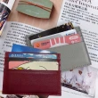 【莉莉貝】雙面三層牛皮名片夾 卡片夾 信用卡夾 附精美紙盒(10色)