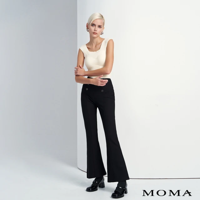 MOMA 浪漫網紗荷葉襯衫(白色)優惠推薦