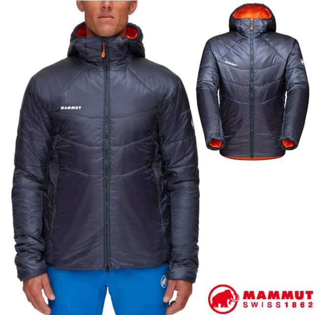 Mammut 長毛象 男 Eigerjoch Light IN Hooded 輕量耐磨防潑水外套(1013-02350-5924 夜藍)