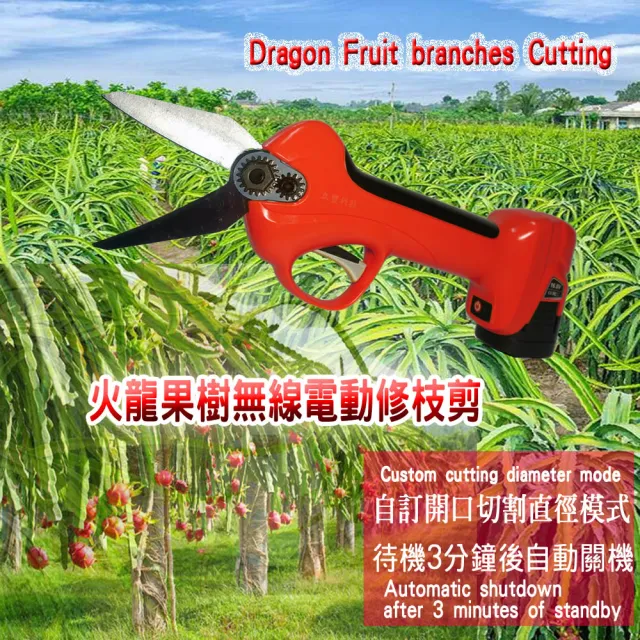 【立豐科技】專利刀片防水機身火龍果電剪｜電剪｜修剪｜修枝｜果樹修枝｜鏈鋸子｜往復鋸(充電式)