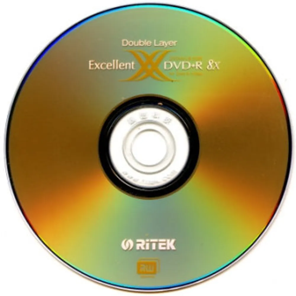 【RiDATA 錸德】錸德8X DVD+R DL 單面雙層30片+光碟片收納棉套1包顏色隨機(組)