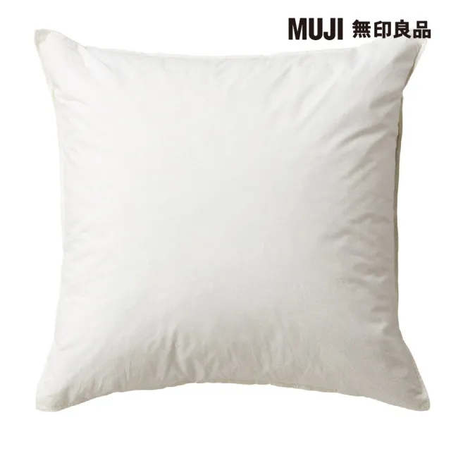 【MUJI 無印良品】羽毛抱枕 55*59cm