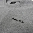 【DeveUP】『DeveUP』棉質長袖圓領LOGO-TEE(產品編號 : D02431 麻花灰 小童款)