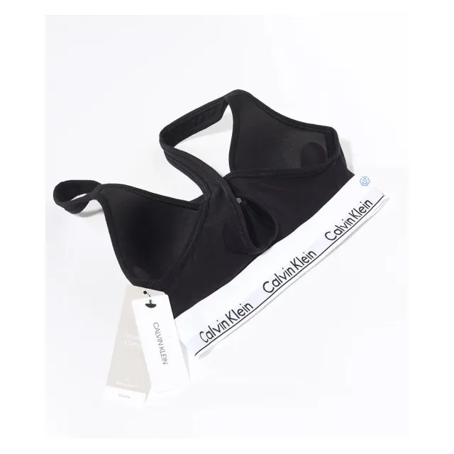 【Calvin Klein 凱文克萊】CK內衣 無鋼圈內衣 集中 美背 運動型 黑 灰 白 三色(QF1654)