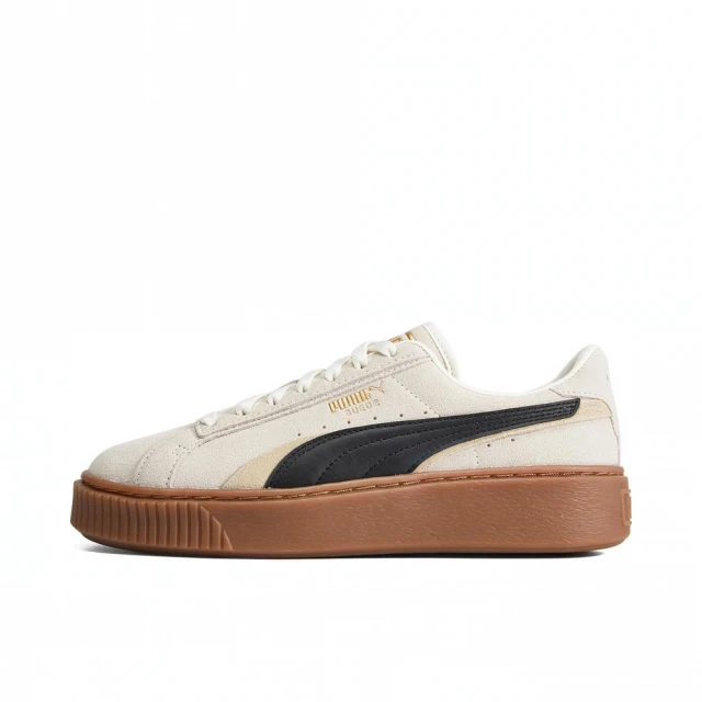 PUMAPUMA 休閒鞋 女鞋 運動鞋 Suede Platform Double FS Wns 米白黑 39522503