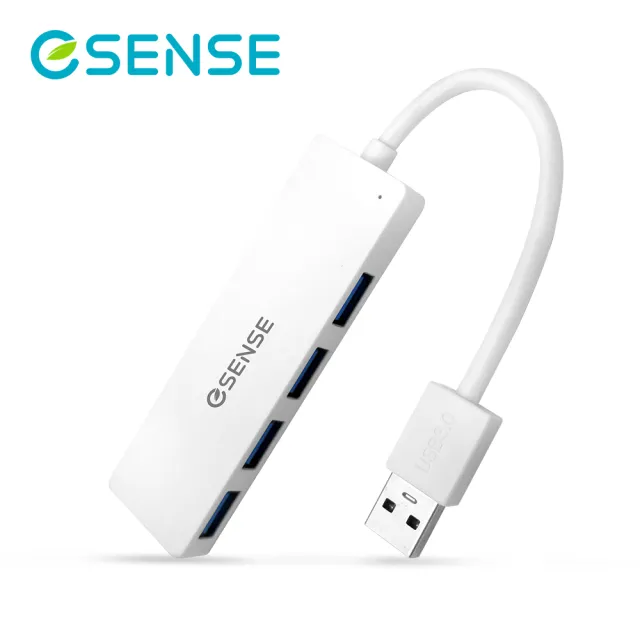 【ESENSE 逸盛】ESENSE 347PA 4合1 USB3.0HUB集線器(高速傳輸-兩色)