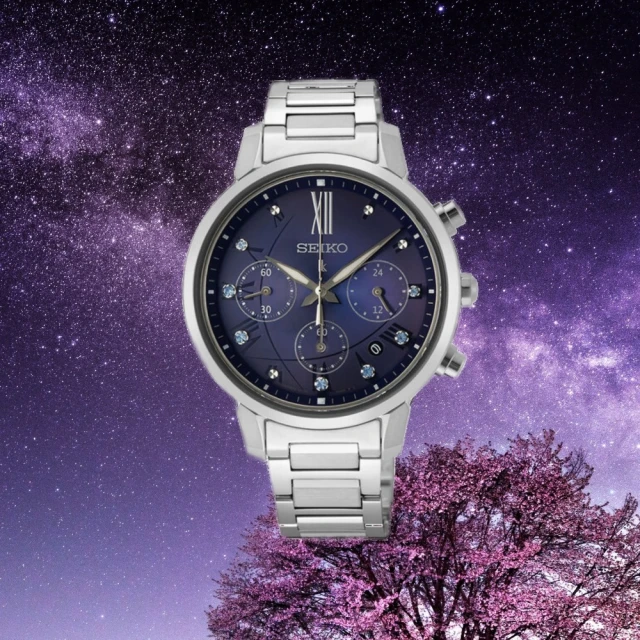 SEIKO 精工SEIKO 精工 LUKIA 王淨推薦款 太陽能計時女錶(SSC921J1/V175-0FC0B)