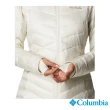 【Columbia 哥倫比亞 官方旗艦】女款-Joy Peak™金鋁點極暖防潑連帽外套-印花(UWR71020FW/HF)