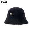 【MLB】安哥拉兔毛針織漁夫帽 紐約洋基隊(3AHT00536-50BKS)