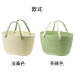 【E.City】日式多功能果蔬野餐洗衣提籃