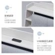 【時尚屋】尼克白榆木5尺USB插座床頭箱DV10-726(台灣製  免組裝 免運費 臥室系列)