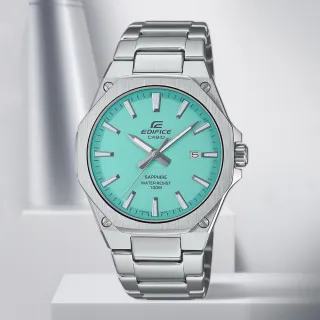 【CASIO 卡西歐】EDIFICE 輕薄系列八角手錶 新年禮物(EFR-S108D-2BV)