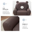 【時尚屋】哈威耐磨皮動物造型椅-熊大咖啡RU10-B02(台灣製 免組裝 免運費 造型沙發)