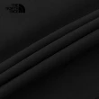 【The North Face 官方旗艦】北面女款黑色防風防潑水舒適保暖長袖帽T｜7UUKORN