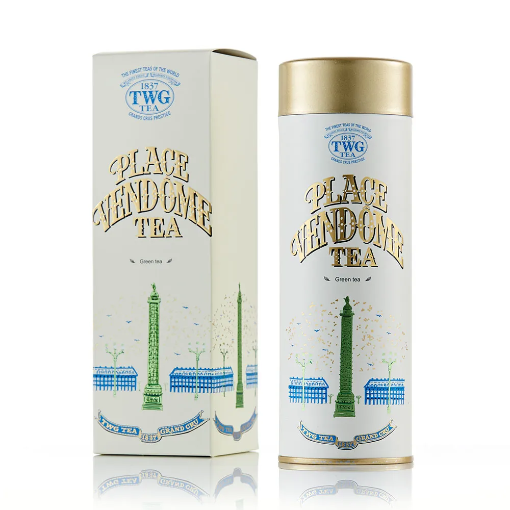 【TWG Tea】頂級訂製茗茶 凡多姆廣場茶 100g/罐(Place Vendome Tea ;綠茶)