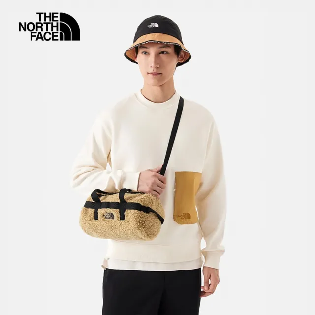 【The North Face 官方旗艦】北面UE男女款卡其色背提兩用設計休閒單肩包｜8755LK5