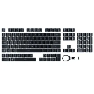 【ASUS 華碩】ROG PBT RX 光軸鍵帽(二色成型)