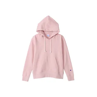 【Champion】官方直營-女款-小C刺繡連帽上衣-粉紅色(CW-T108-911)