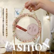 【手工藝】韓系DIY手工編織珍珠包-附工具(材料包 自製禮物 編織包 手工包 側背包 手提包 單肩包)