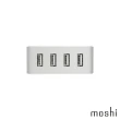 【moshi】ProGeo 旅充系列 USB 4-Port 充電器 35W