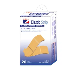 【LaboRat那柏瑞特 可盧雅伸縮膠布 未滅菌】伸縮膠布中20片/盒(2x6cm)