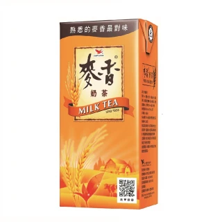 【統一】麥香奶茶375mlx24入/箱  (TQF微笑標章)