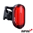 【INFINI】OLLEY I-210R 台灣製7模式30流明IPX4防水USB充電COB LED後燈/尾燈