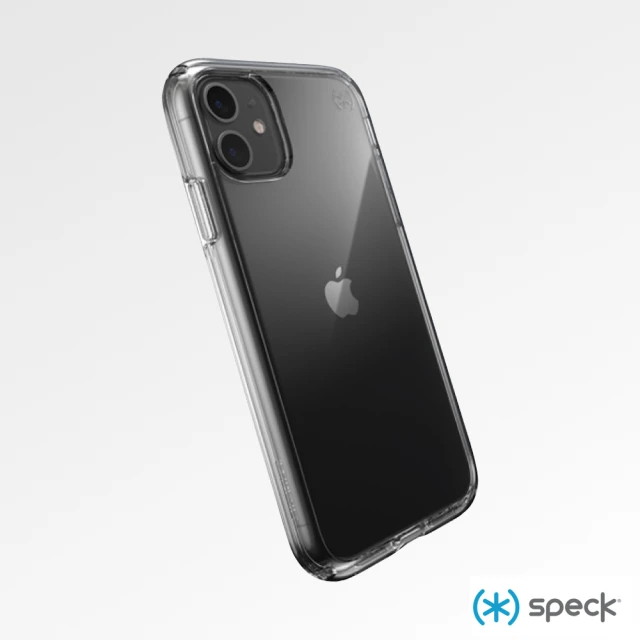 Speck iPhone 11 Presidio Perfect-Clear 抗菌透明防摔保護殼(iPhone 保護殼)