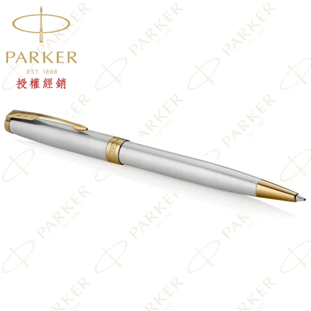 【PARKER】派克 卓爾鋼桿金夾 原子筆 法國製造