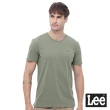 【Lee 官方旗艦】男裝 短袖T恤 / 經典貼布小LOGO 共2色 標準版型(LL2002109CG / LL2002109PK)
