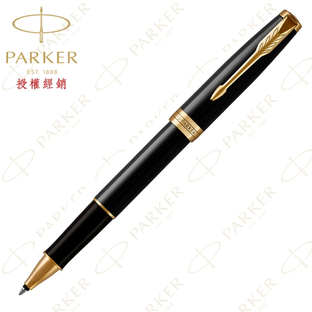 【PARKER】派克 卓爾麗雅黑金夾 鋼珠筆 法國製造
