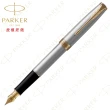 【PARKER】派克 卓爾鋼桿金夾 F尖 鋼筆 法國製造