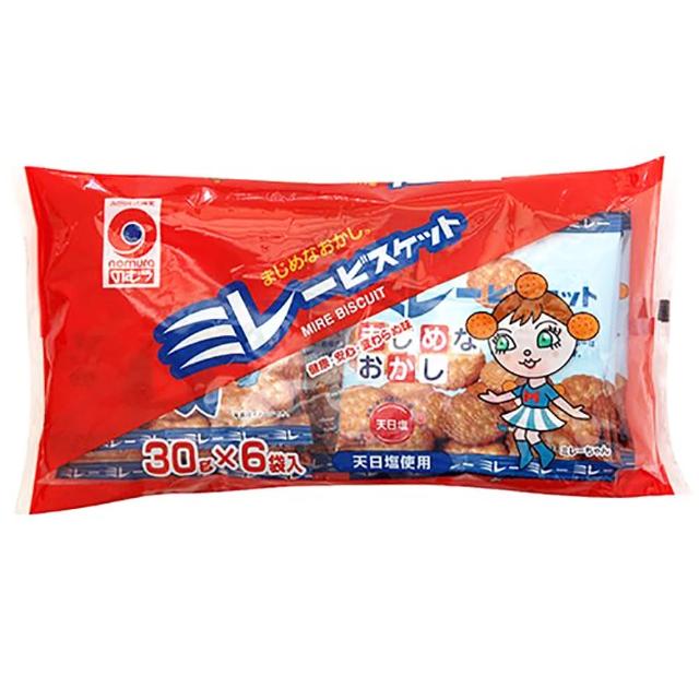 【日本野村】美樂圓餅-紅180g
