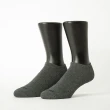 【FOOTER除臭襪】6入組-微分子氣墊單色船型薄襪-男款-前後微厚(T71L)