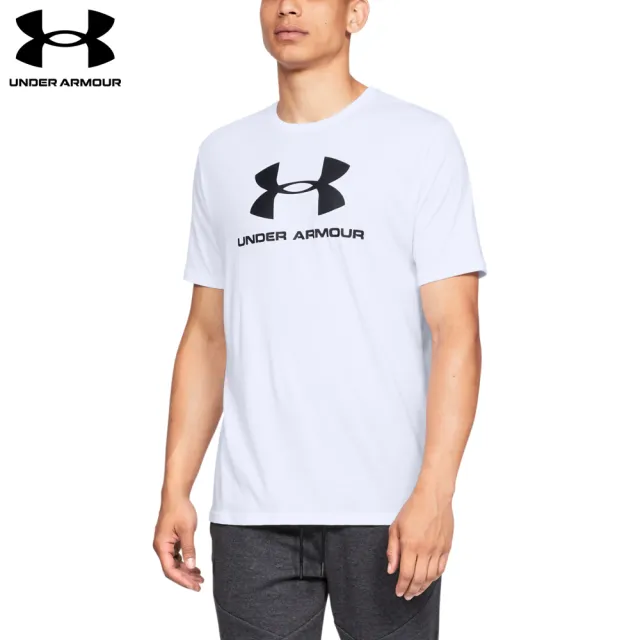 【UNDER ARMOUR】UA 男 Training Graphics排汗快乾短T-Shirt_1329590-100(白)