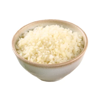 【愛上鮮果】家庭號鮮凍白花椰菜米5包組(1kg±10%/包)