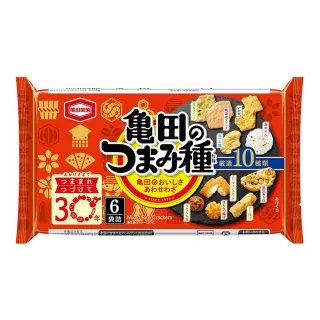 【日本龜田】10種米果120g