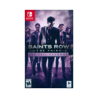 【Nintendo 任天堂】NS Switch 黑街聖徒 3 完全版 英文美版(Saints Row: The Third - THE FULL PACKAGE)